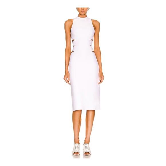 Alaia Dresses & Skirts - Alaia Sleeveless White Viscose Tube Dress Size 38